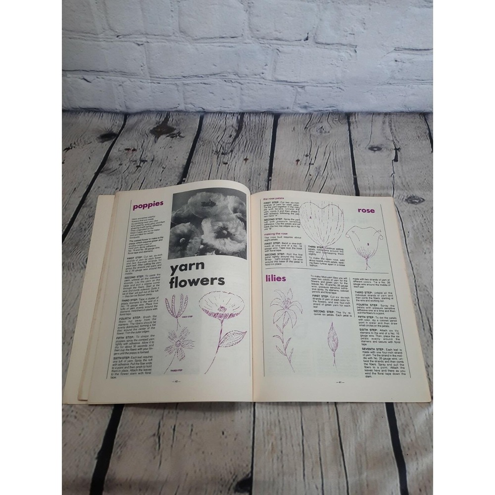 A Potpourri of Projects by Dusty Pilot Cleveland Press‎ Craft Book VTG 1974 - Picture 5 of 10